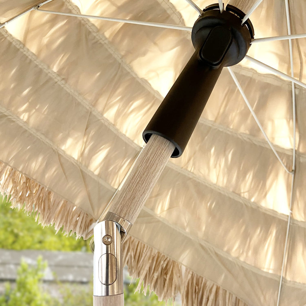 The Outdoor Living Collection Tiki Straw Parasol 1.8m, product image 2
