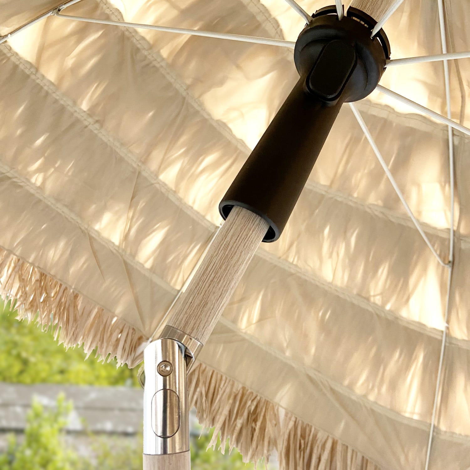 The Outdoor Living Collection Tiki Straw Parasol 1.8m, product image 2