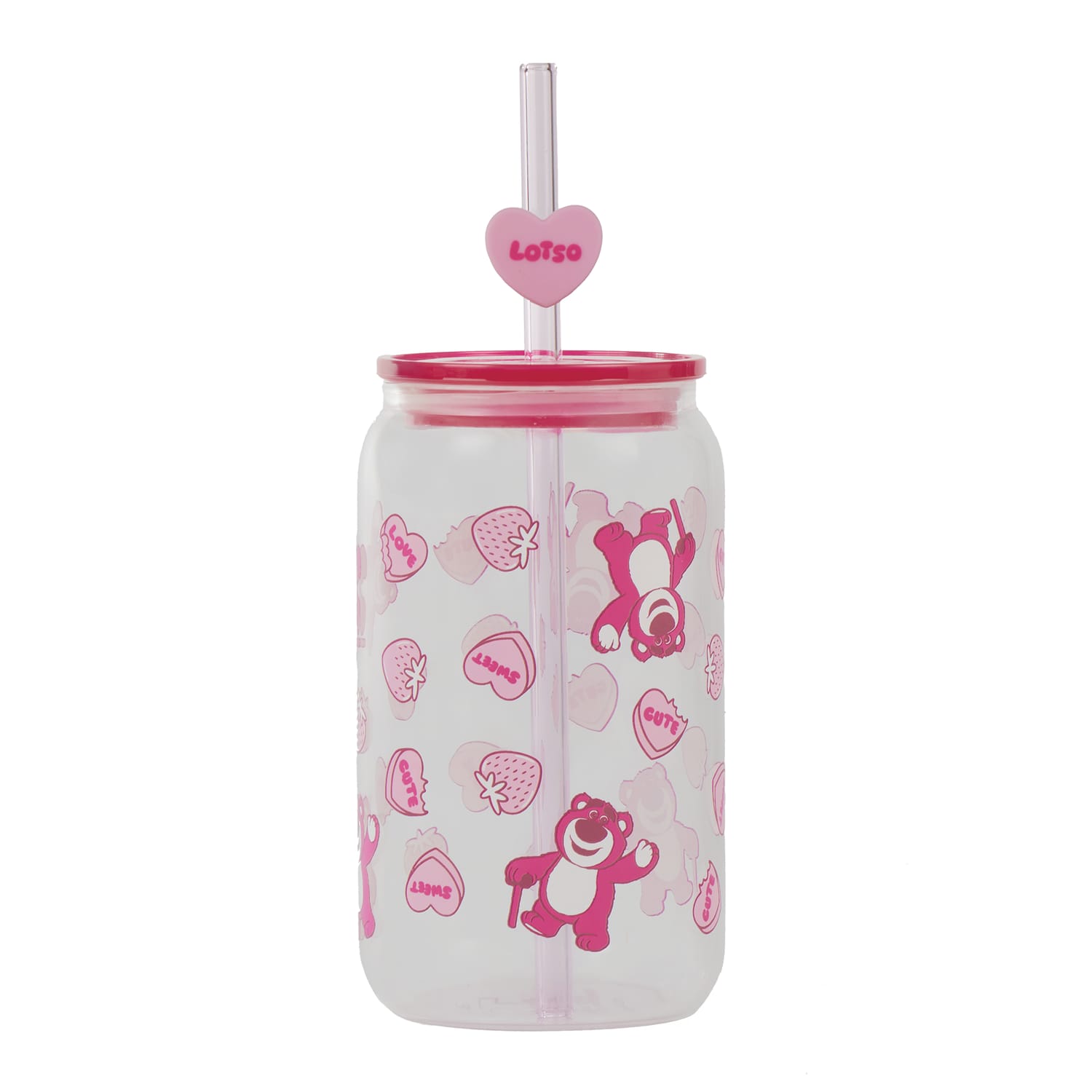 Lotso Drinking Glass Mason Jar
