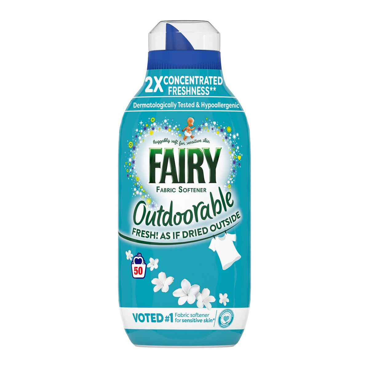 Fairy Outdoorable Fabric Softener 700ml 50 Washes