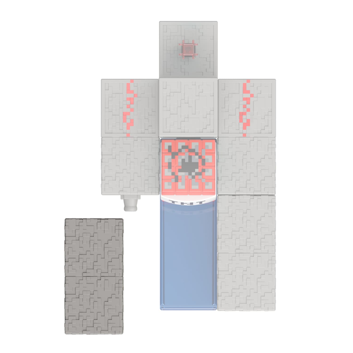 Minecraft Redstone Charged Action Figure 8cm - Bogged, product image 2