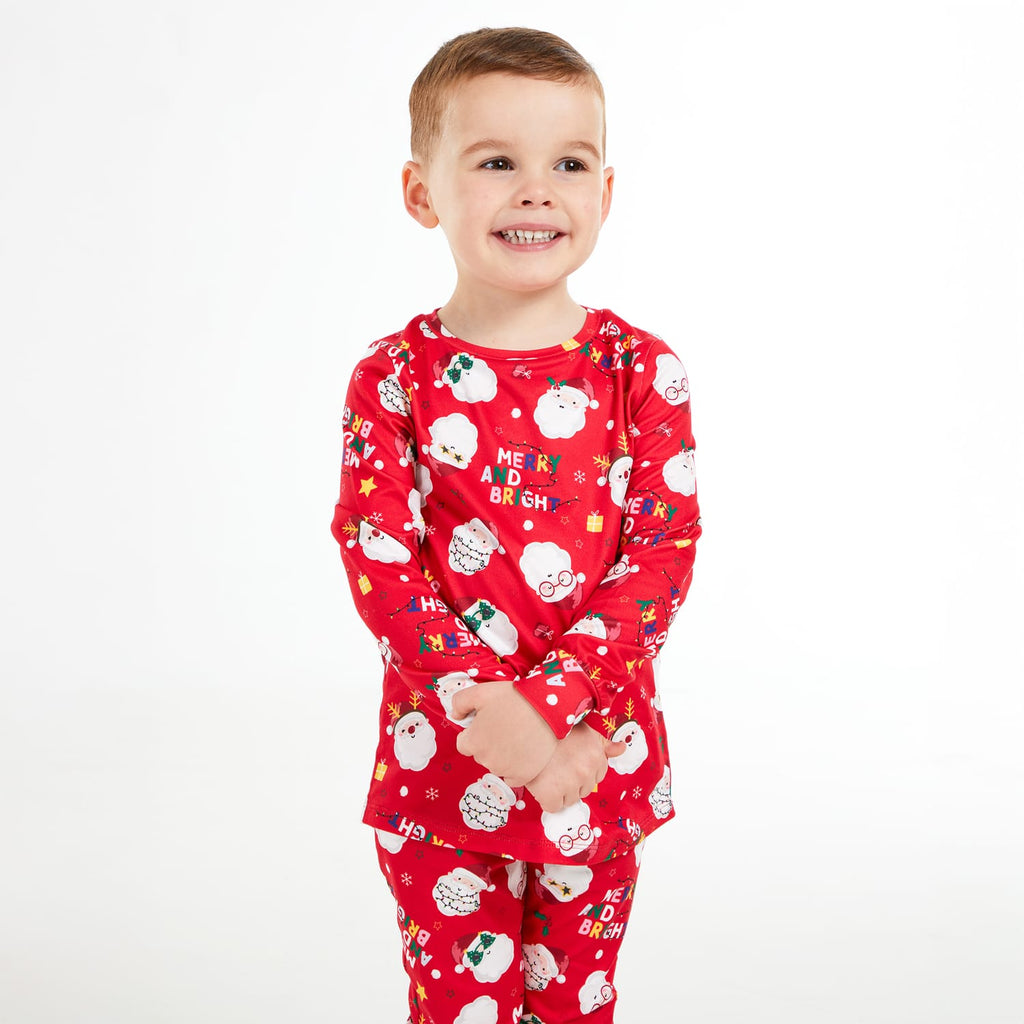 Originals Younger Kids Red Santa Pyjamas, product image 2