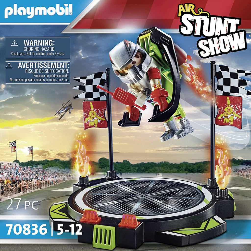 Playmobil Air Stunt Show Stuntman with Jetpack 70836, product image 2
