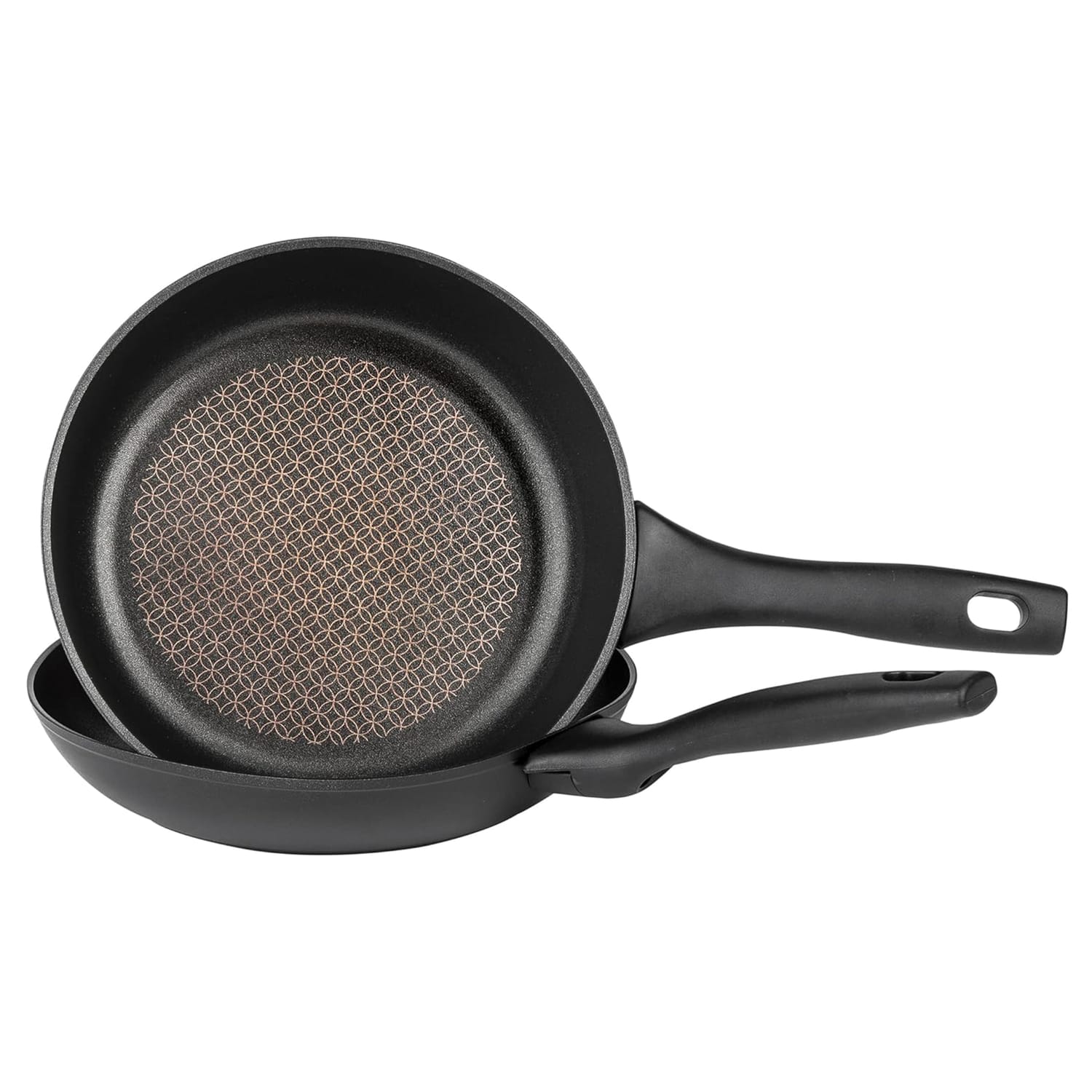 Prestige Nadiya Black Round Aluminium Non-Stick Frying Pan Set, product image 2