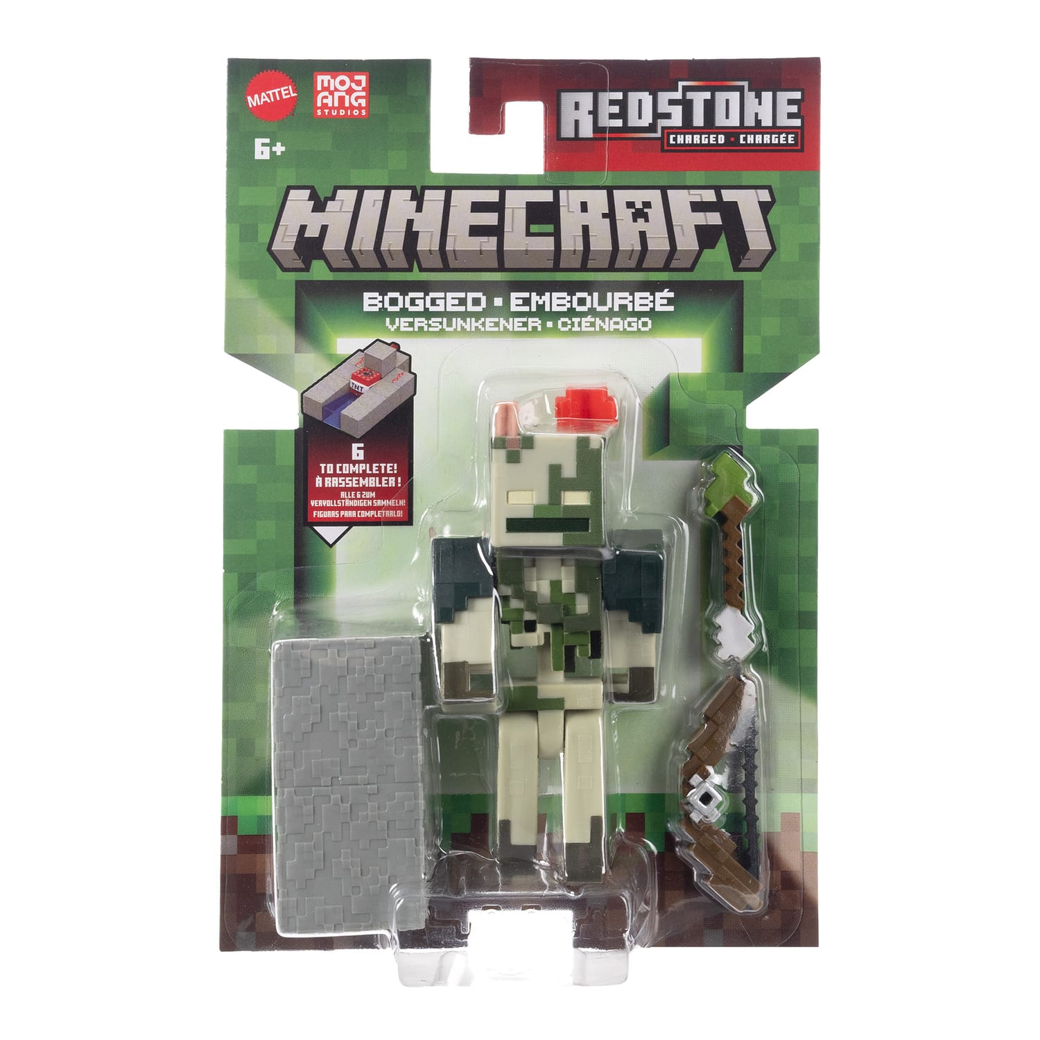 Minecraft Redstone Charged Action Figure 8cm - Bogged, product image 3