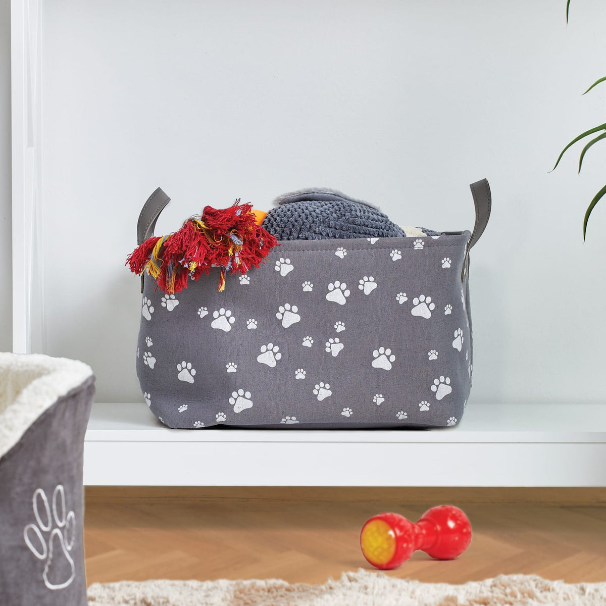 My Pets Fabric Storage Basket With Handles, product image 2