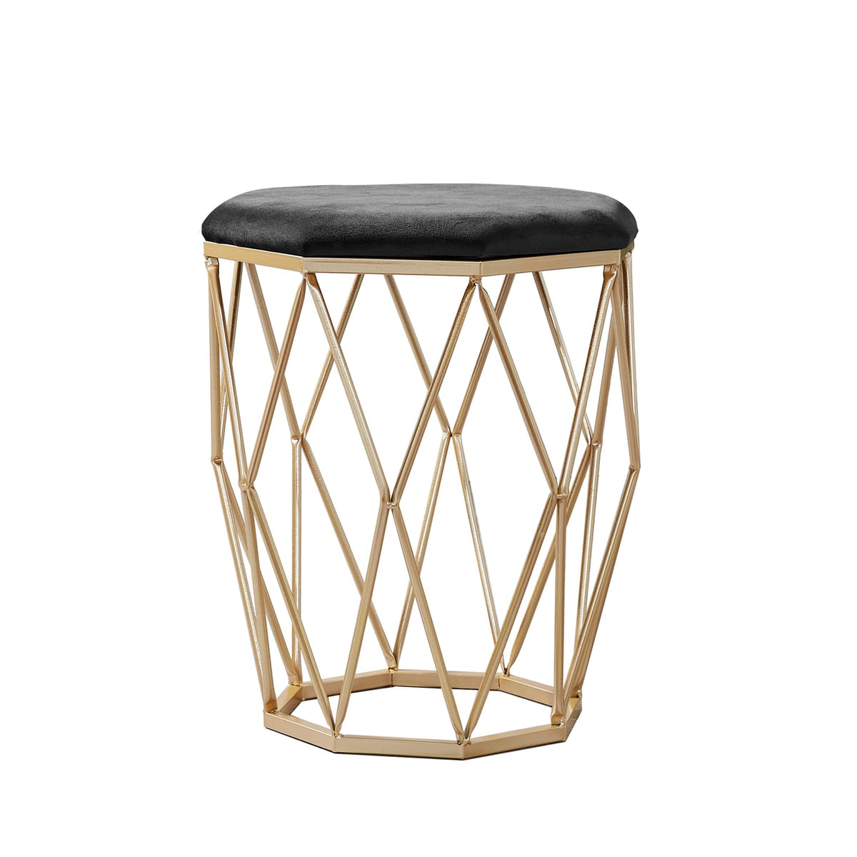 Home Collections Hexagon Metal Footstool, product image 7