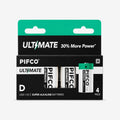 Pifco D Ultimate Super Alkaline Batteries 4 Pack